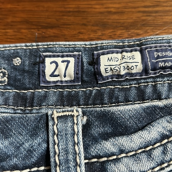 Miss me jeans waist size 27 inseam 29 bootcut - Picture 4 of 5